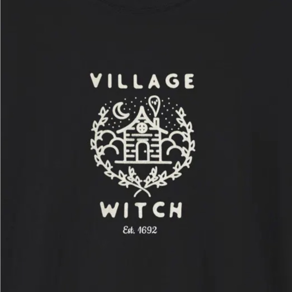 Village Witch Salem 1692 Halloween Unisex Softstyle T-Shirt Brand New Size Small - Picture 2 of 10